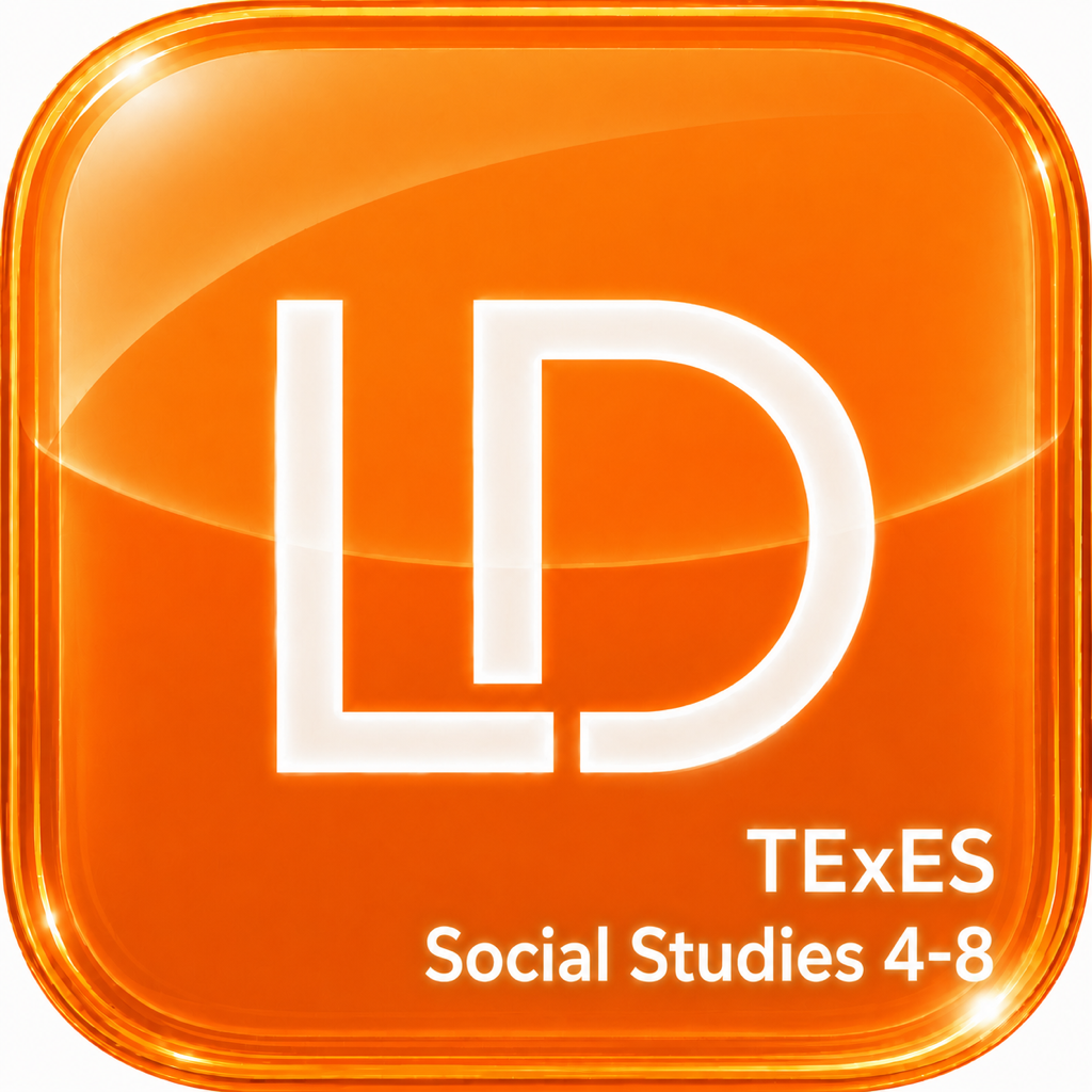 LearnDaily TExES Social Studies 4–8 app icon